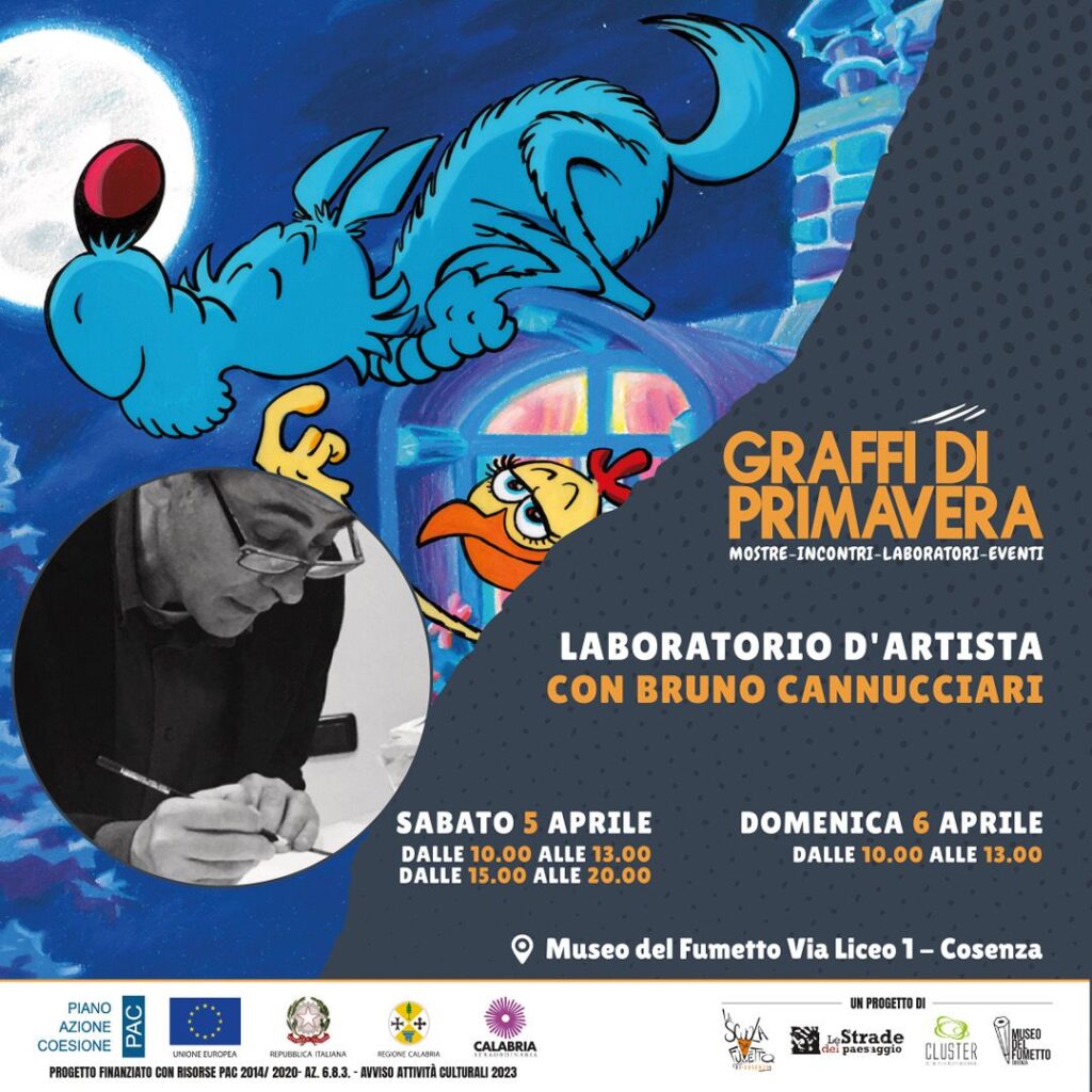 Museo del fumetto Bruno Cannucciari - Al Museo del Fumetto mostre, attività e workshop d‘autore - 13 Museo del fumetto Bruno Cannucciari - Meraviglie di Calabria - 12