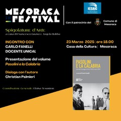 locandina libro Fanelli Pasolini - Meraviglie di Calabria - 9