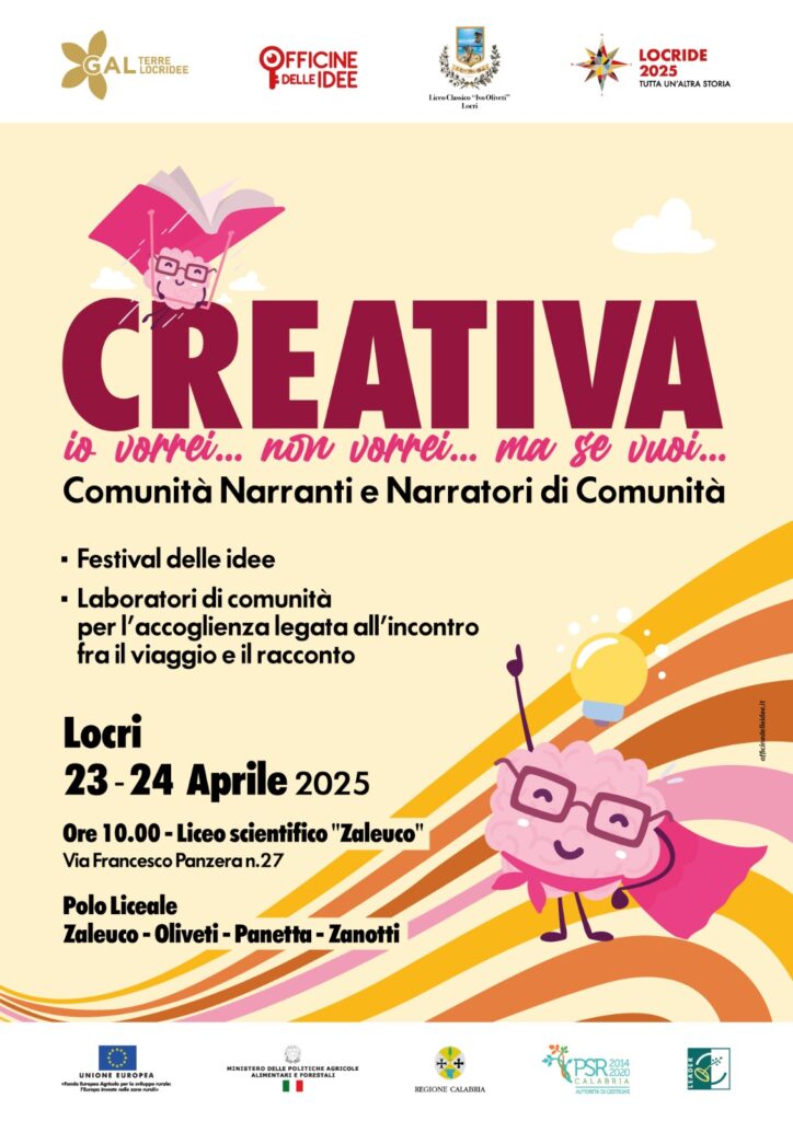 Creativa - Festival delle Idee della Locride, come costruire una comunità felice - 3 Creativa - Meraviglie di Calabria - 2
