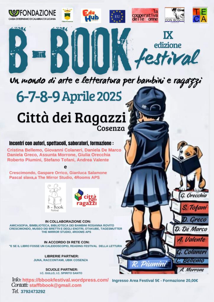 locandina B Book festival - Meraviglie di Calabria - 4