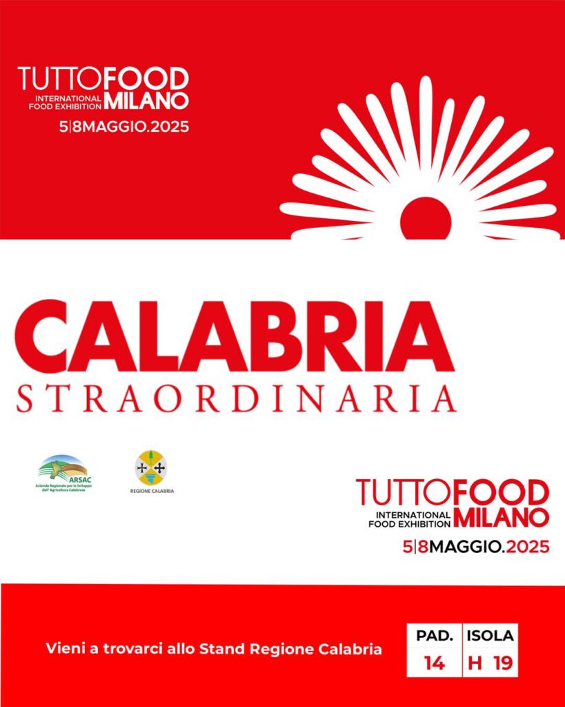 TuttoFood locandina - TuttoFood e Macfrut, a Milano e Rimini l'agroalimentare calabrese - 3 TuttoFood locandina - Meraviglie di Calabria - 2