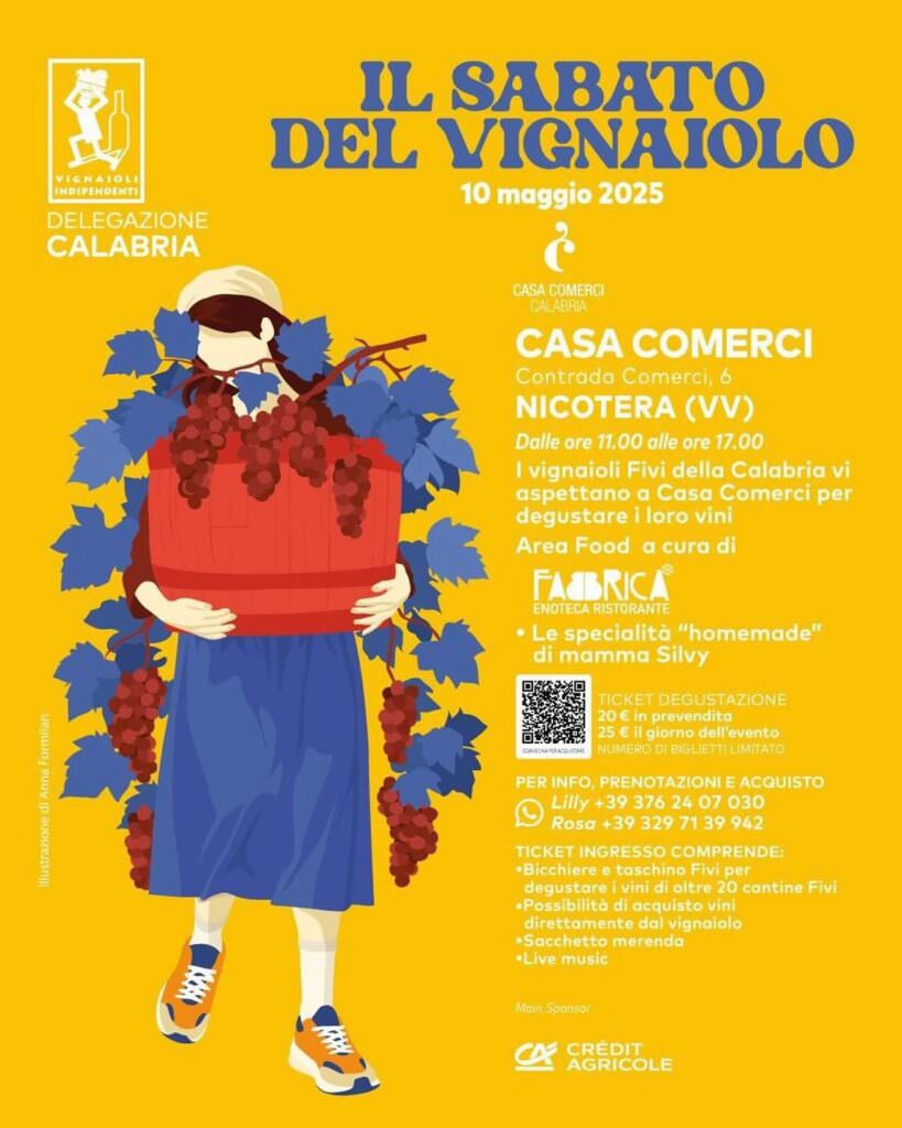 locandina il sabato del vignaiolo 1 - Il Sabato del Vignaiolo, a Nicotera per celebrare il vino indipendente - 3 locandina il sabato del vignaiolo 1 - Meraviglie di Calabria - 2