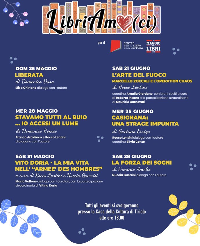 locandina tiriolo - A Tiriolo “Il Maggio dei Libri” con un calendario ricco di incontri - 3 locandina tiriolo - Meraviglie di Calabria - 2