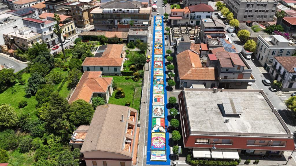 infiorata taurianova 2025 foto fb Valentina Mammana direttrice 3 - Meraviglie di Calabria - 5