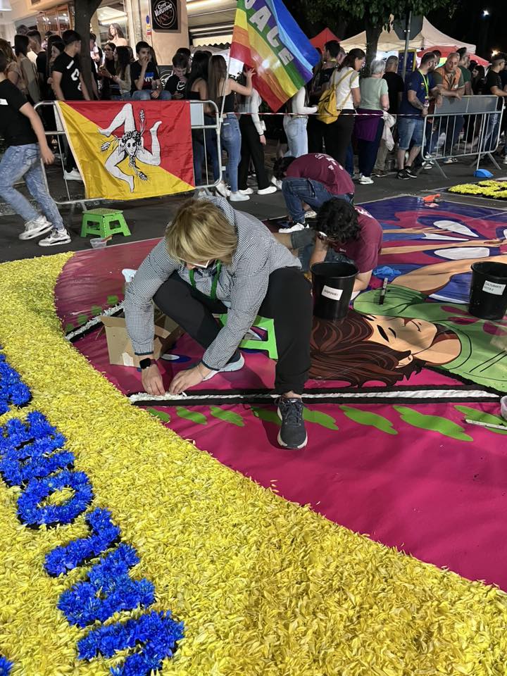 infiorata taurianova 2025 foto fb Valentina Mammana direttrice Foto CultuArte Noto 6 - Meraviglie di Calabria - 17