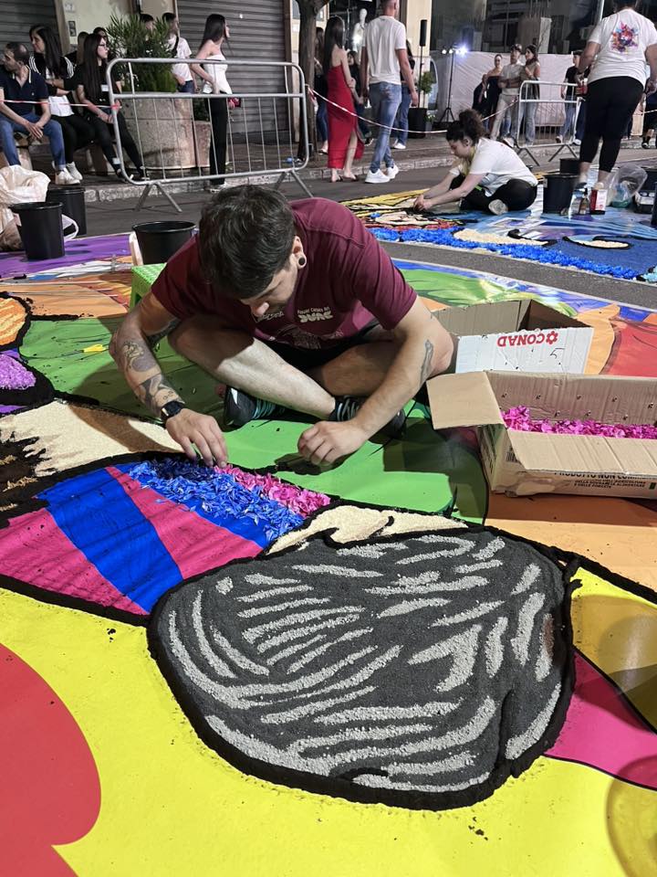 infiorata taurianova 2025 foto fb Valentina Mammana direttrice Foto CultuArte Noto 7 - Meraviglie di Calabria - 9