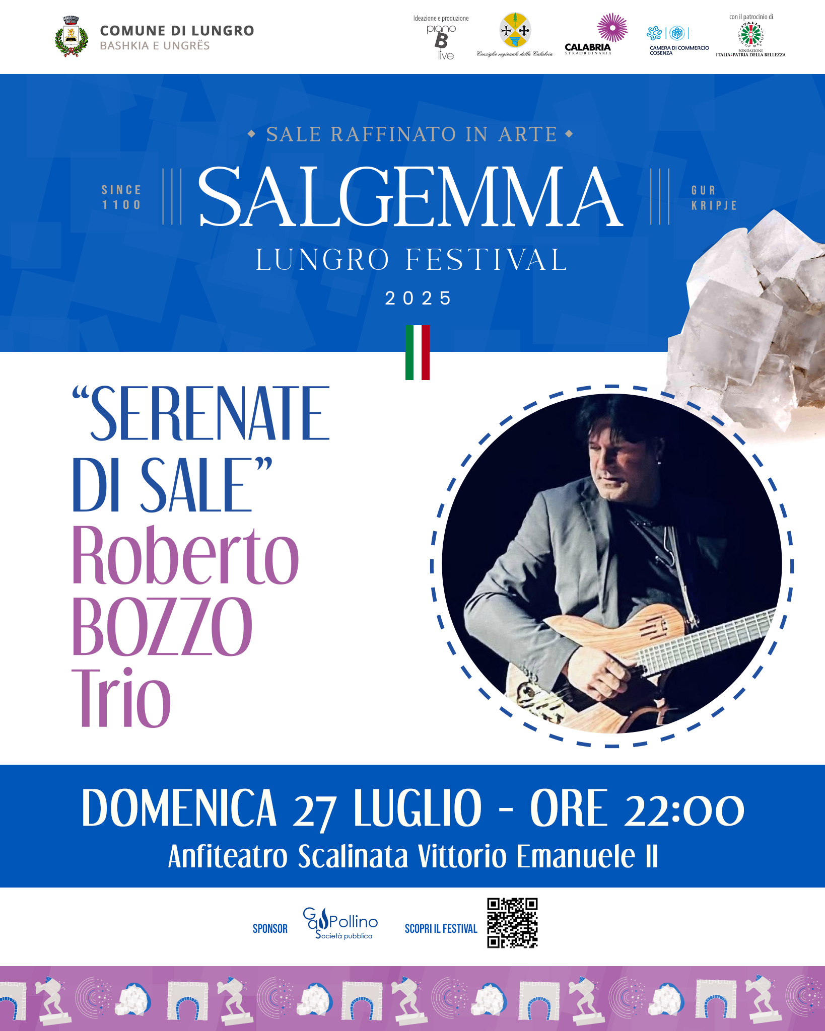 Locandina Salgemma Roberto Bozzo Trio - Meraviglie di Calabria - 49