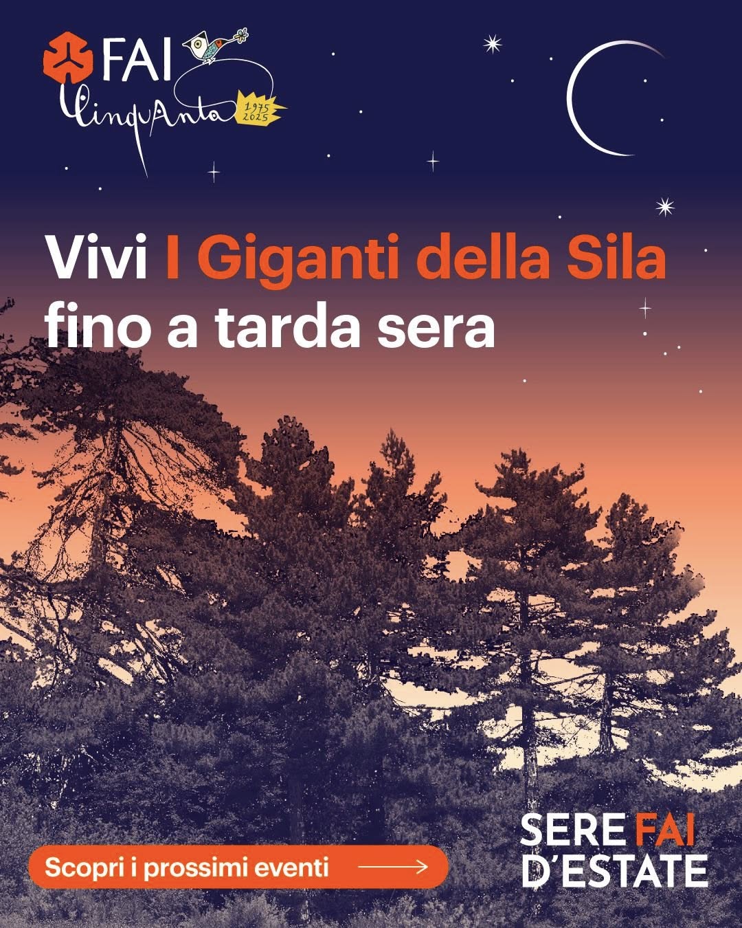 Locandina sere fai estate 2025 - Meraviglie di Calabria - 61
