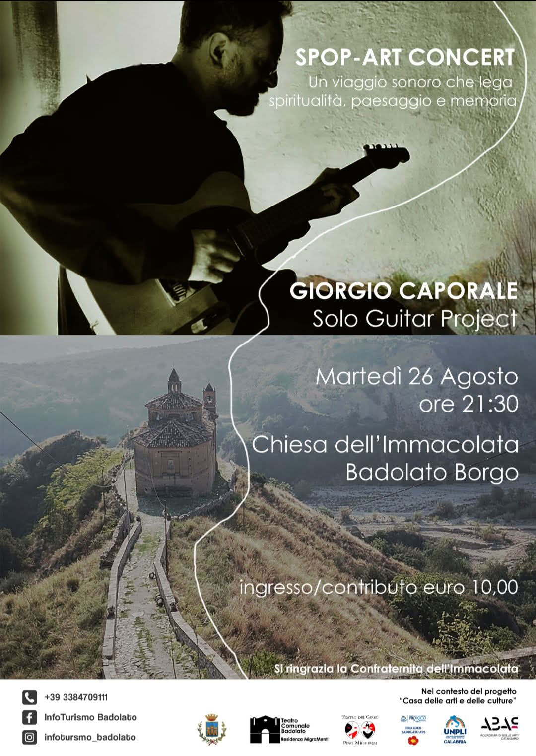 Caporale Locandina - Meraviglie di Calabria - 1