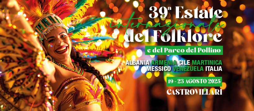 Castrovillari Estate del folklore locandina - Meraviglie di Calabria - 31