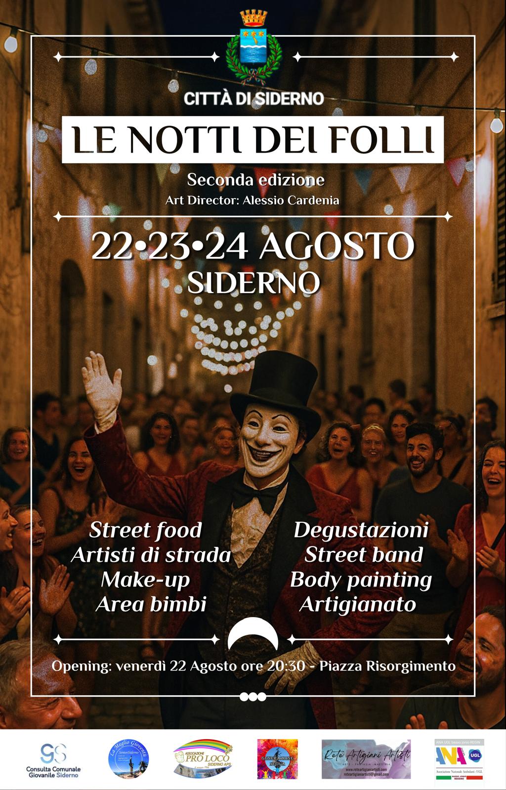 Locandina Notti dei Folli 2025 - Meraviglie di Calabria - 5