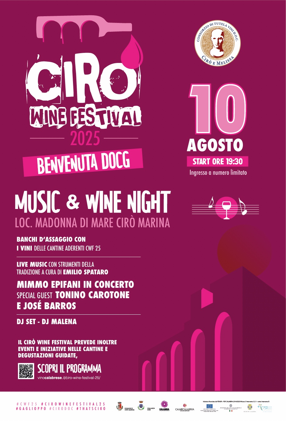 Locandina ciro wine festival - Meraviglie di Calabria - 13