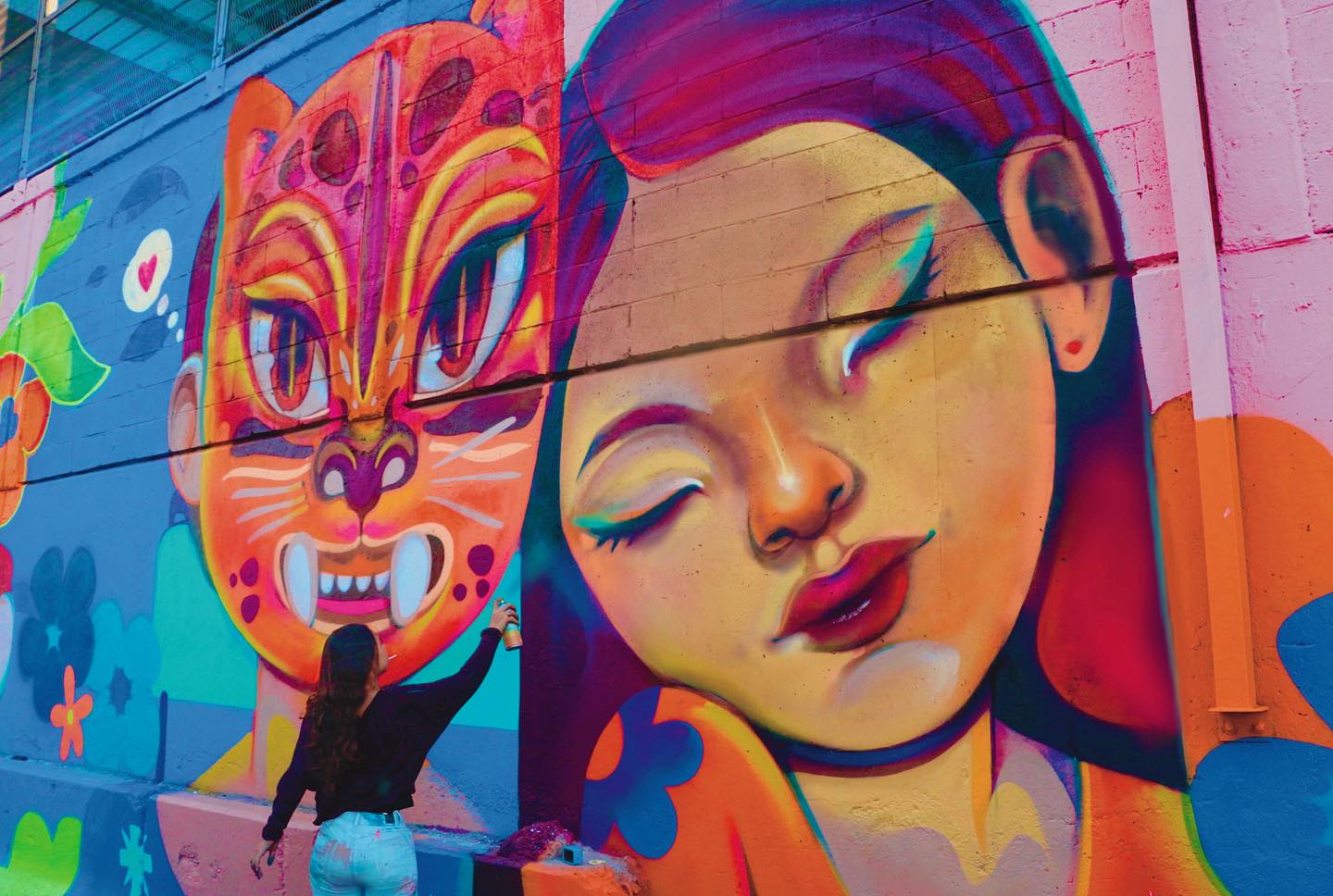 Luce Fest Eva Bracamontes Messico - Luce Fest, a San Pietro di Magisano torna la street art internazionale - 27 Luce Fest Eva Bracamontes Messico - Meraviglie di Calabria - 26