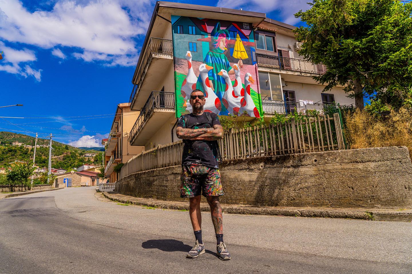 Luce Fest Tony Gallo 4 - Luce Fest, a San Pietro di Magisano torna la street art internazionale - 15 Luce Fest Tony Gallo 4 - Meraviglie di Calabria - 14