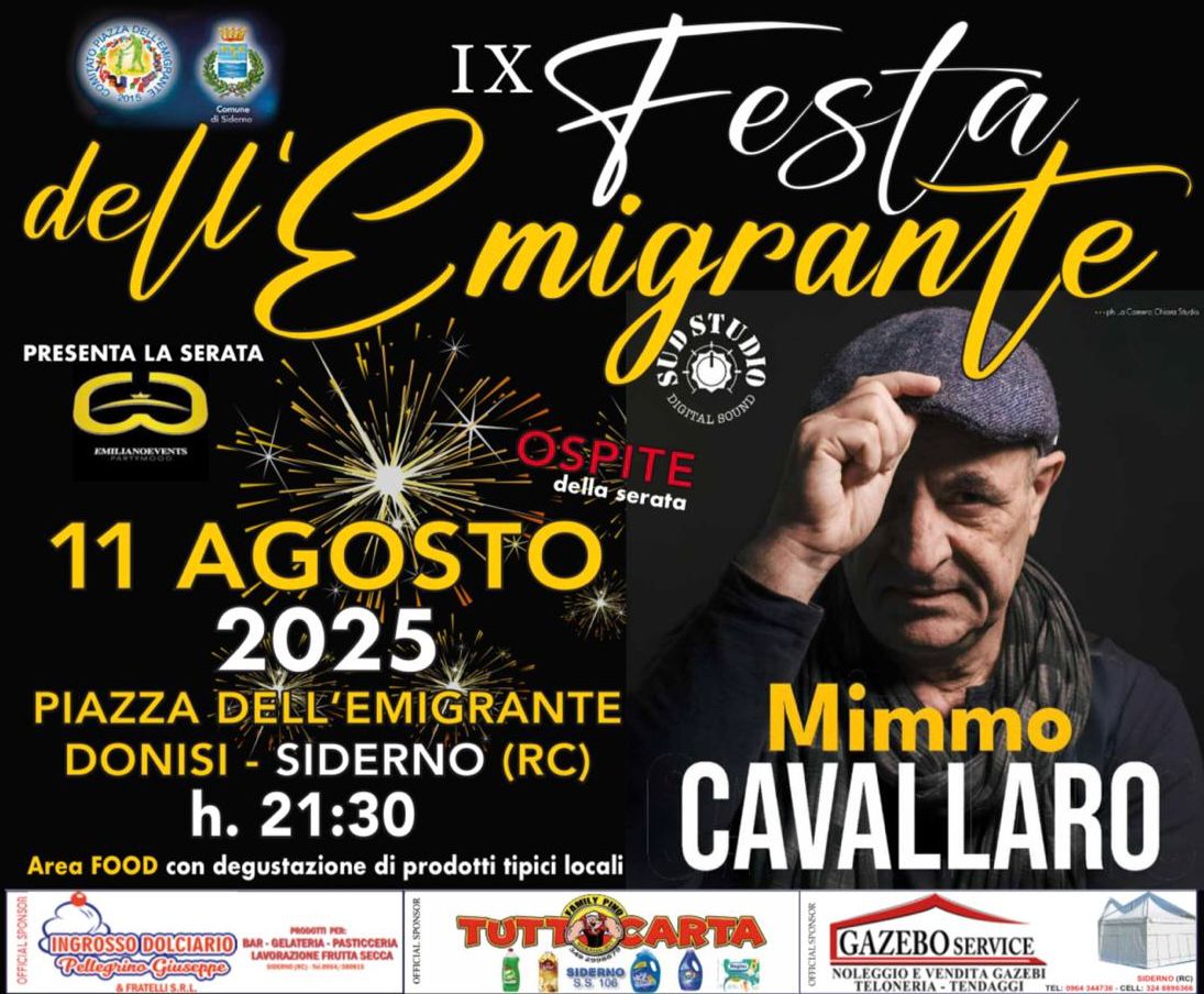 Mimmo Cavallaro Locandina Siderno - Meraviglie di Calabria - 21
