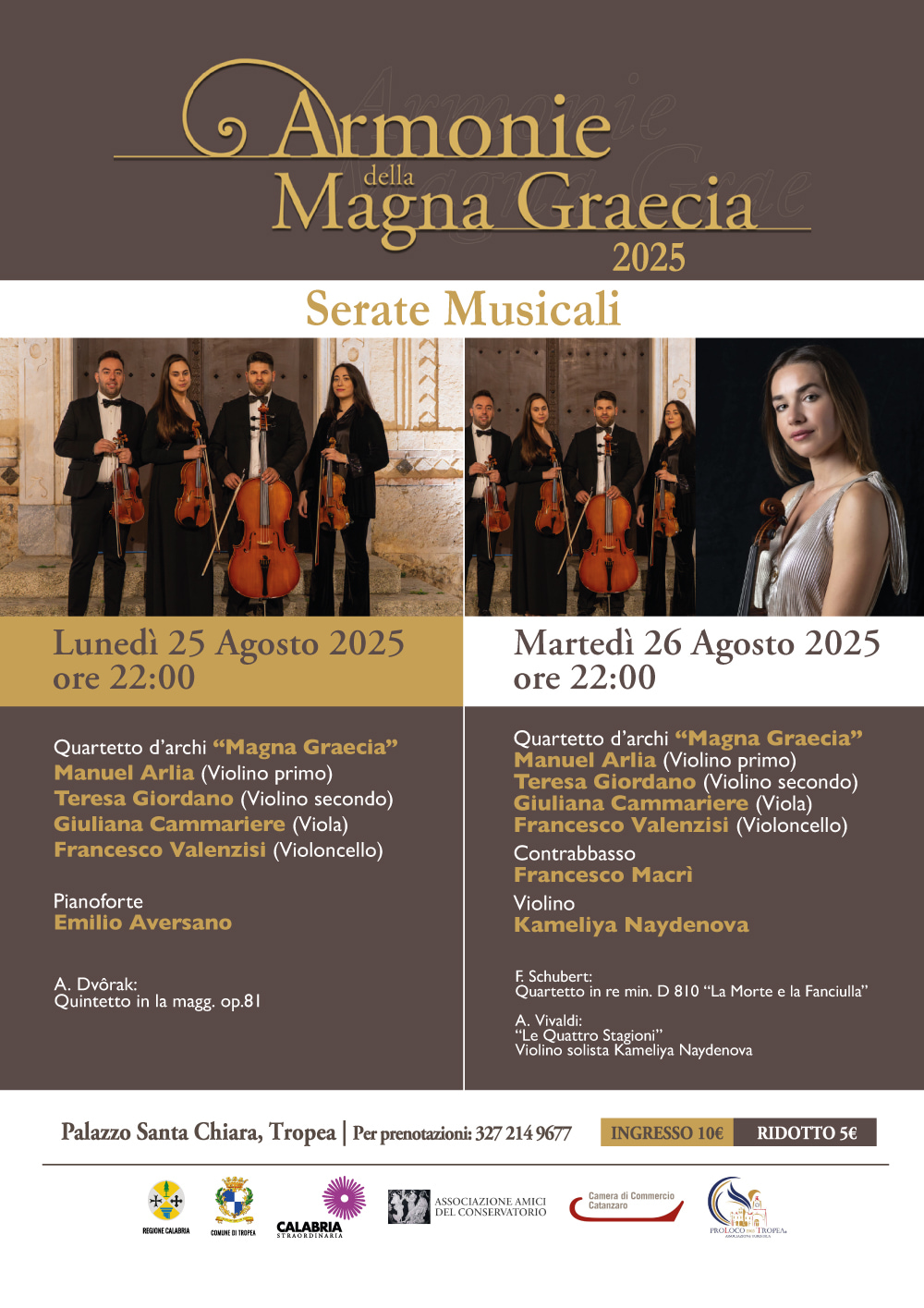 locandina concerto tropea - Meraviglie di Calabria - 7