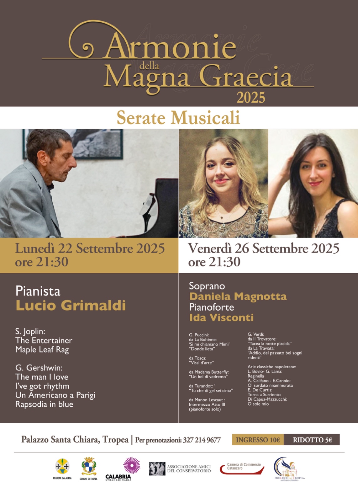 22 e 26 settembre 25 armonie - Tropea, due grandi serate musicali per 'Armonie della Magna Graecia' - 5 22 e 26 settembre 25 armonie - Meraviglie di Calabria - 4