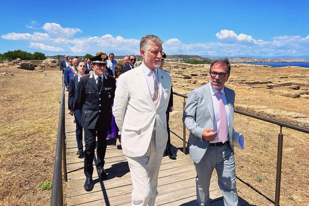 Filippo Demma Ministro Giuli a Capo Colonna - Meraviglie di Calabria - 6