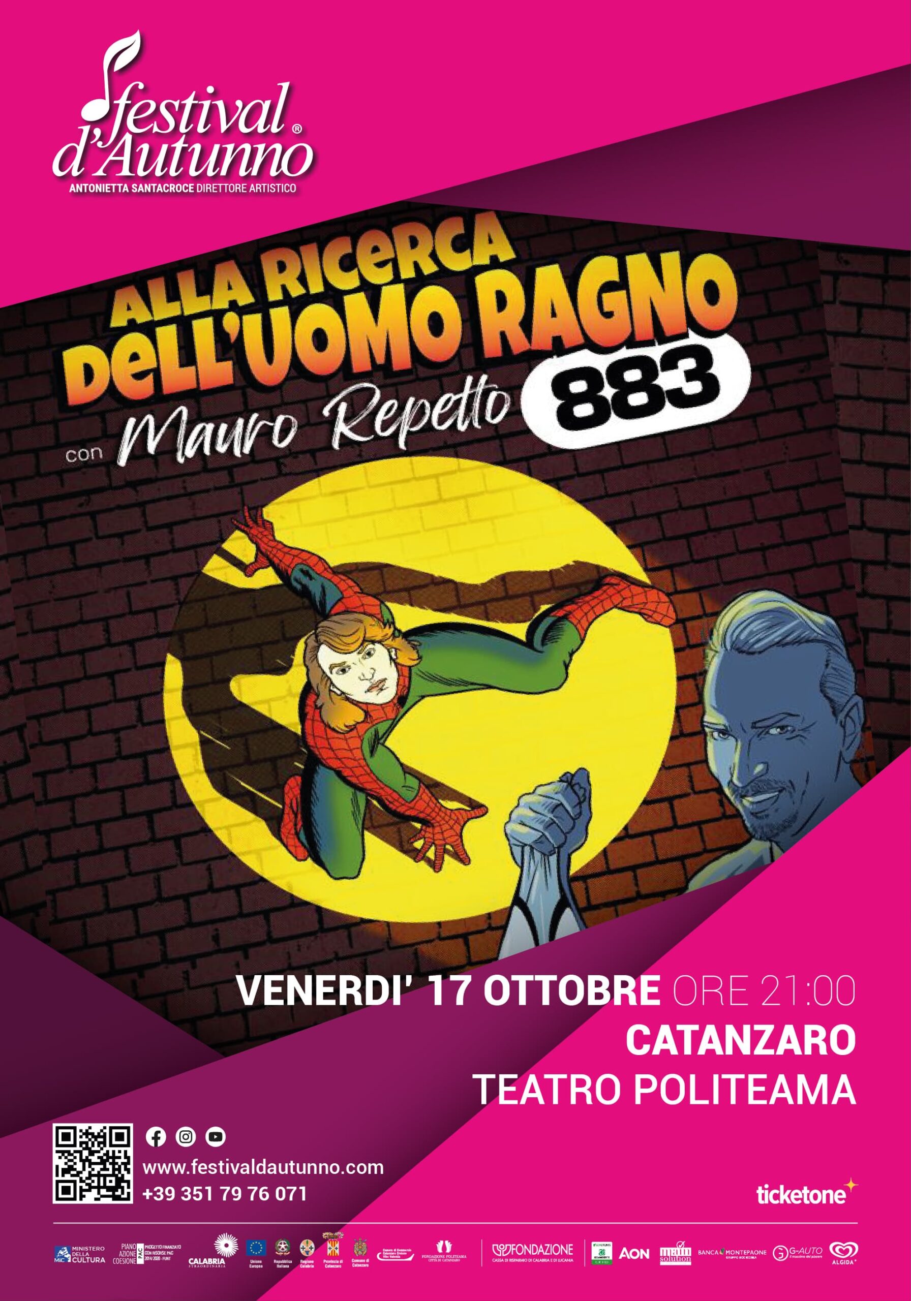 Locandina Alla Ricerca dellUomo Ragno scaled - Il Festival d'Autunno torna a Catanzaro con "CambiaMenti" - 5 Locandina Alla Ricerca dellUomo Ragno scaled - Meraviglie di Calabria - 4