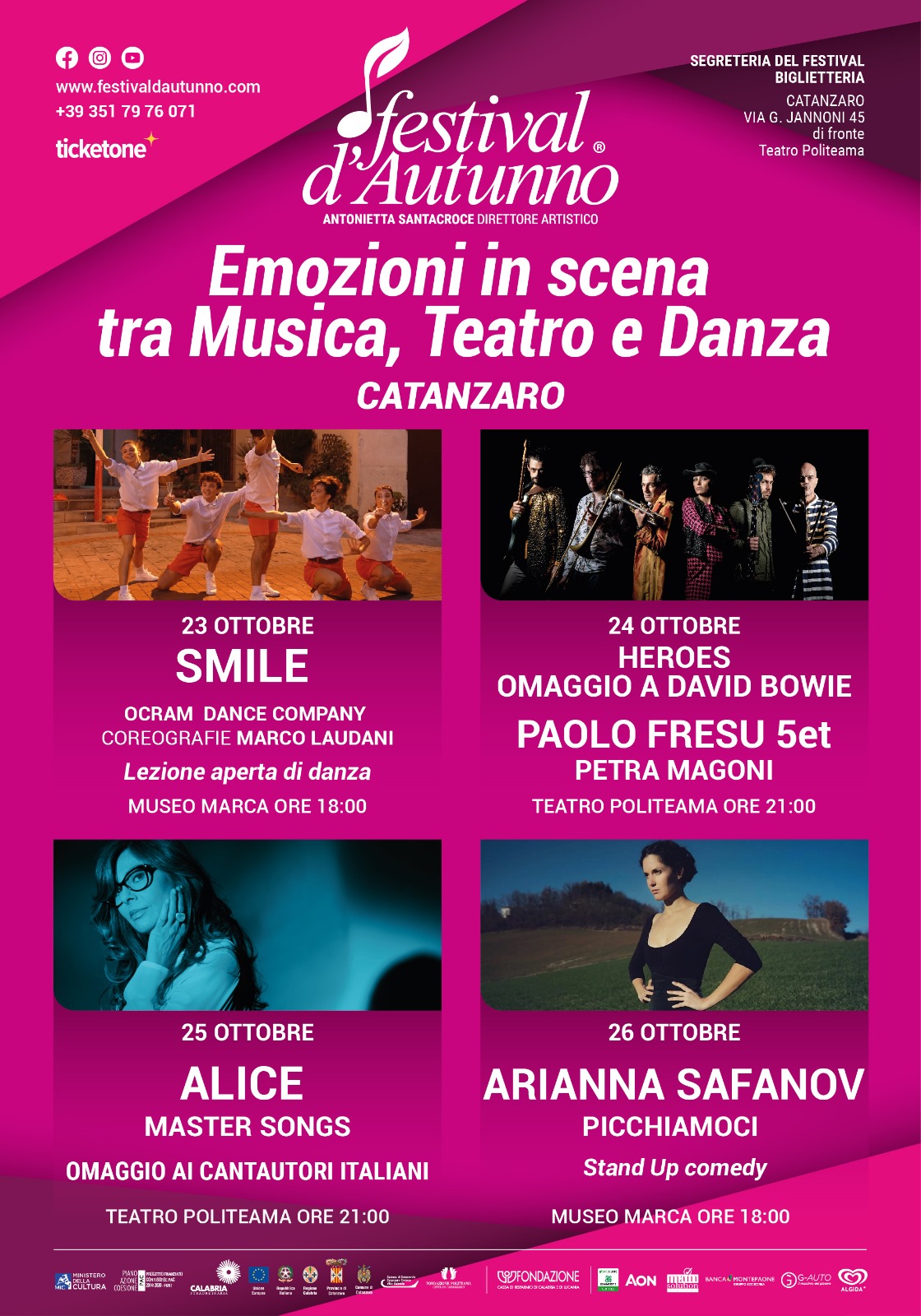 Locandina Festival dAutunno 3 - Meraviglie di Calabria - 2