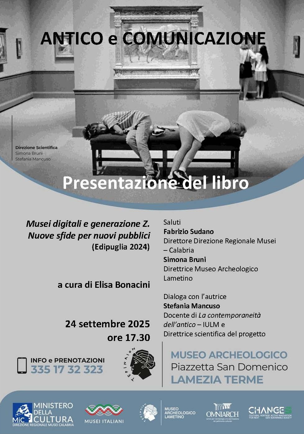 Mamezia locandina Gen Z musei a - Musei e Generazione Z, a Lamezia il libro di Bonacini sulla comunicazione - 3 Mamezia locandina Gen Z musei a - Meraviglie di Calabria - 2