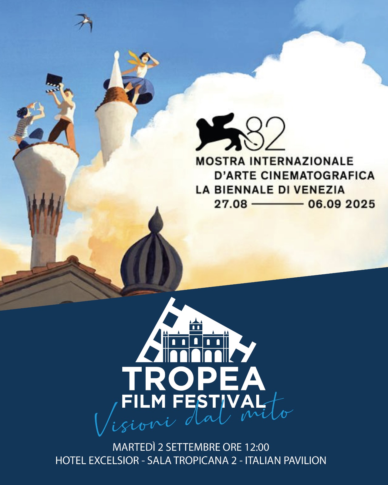 locandina venezia - Tropea Film Festival, l'edizione 2025 sotto il segno di Ugo Tognazzi - 3 locandina venezia - Meraviglie di Calabria - 2