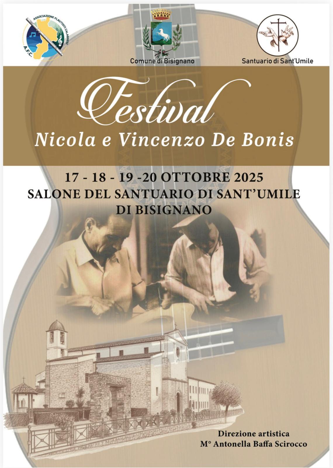 LOCANDINA 1 - A Bisignano il Festival e "Concorso Nicola e Vincenzo De Bonis" - 3 LOCANDINA 1 - Meraviglie di Calabria - 2