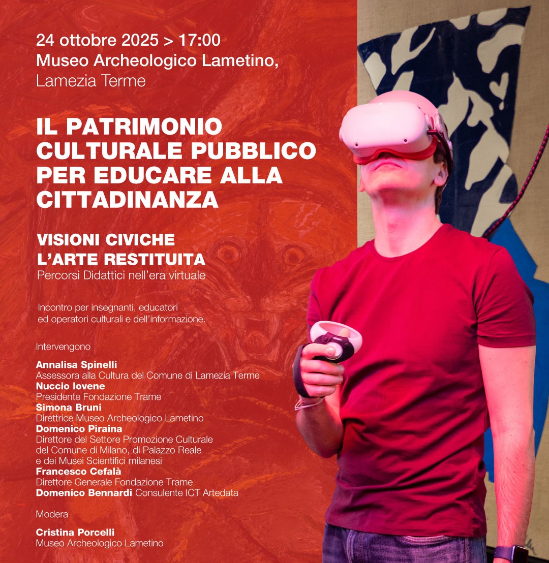 Loc Museo archeologico Lametino - L’Arte Restituita dalla realtà virtuale, nuovo progetto al Museo Lametino - 5 Loc Museo archeologico Lametino - Meraviglie di Calabria - 4