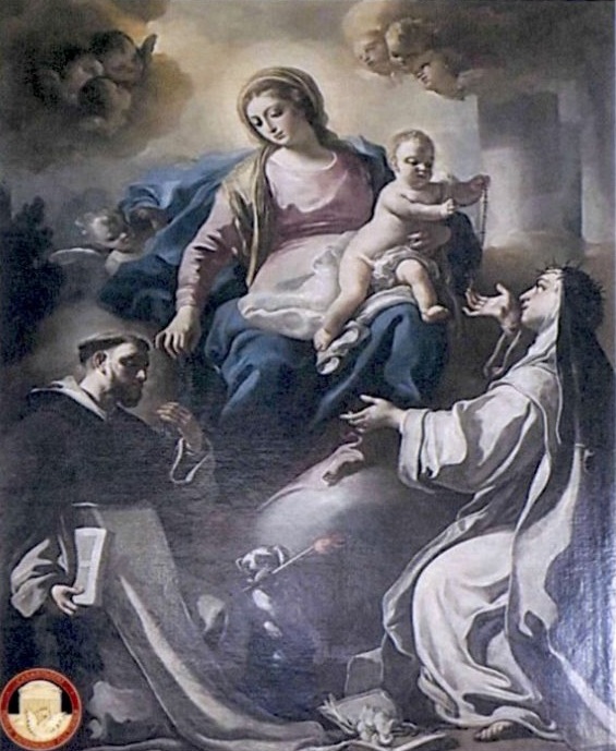 Rende paese Quadro madonna rosario - Chiesa del Rosario di Rende, torna il quadro del '700 rubato nel 1978 - 3 Rende paese Quadro madonna rosario - Meraviglie di Calabria - 2