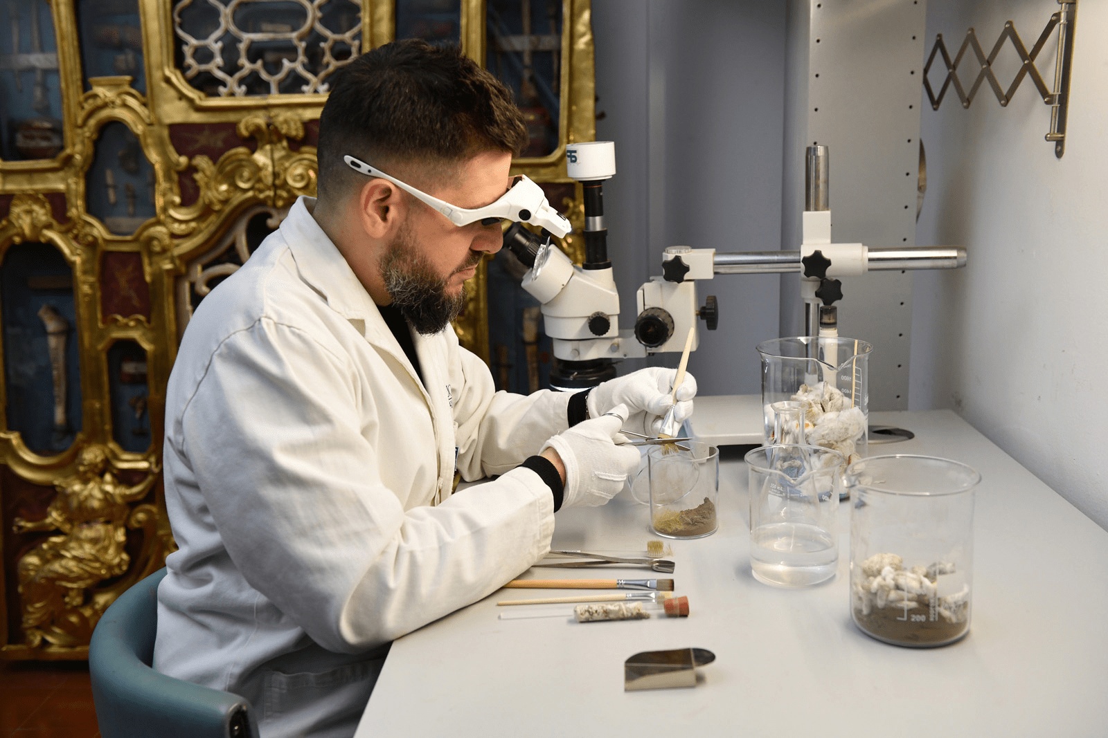 Serra san Bruno reliquiario a tabella durante il restauro Foto Bruno Tripodi - Meraviglie di Calabria - 30