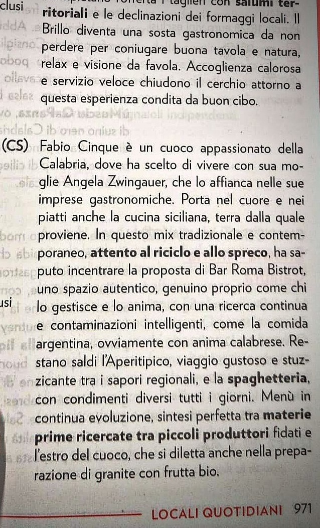 bistrot fabio cinque 1 c - Osterie d’Italia, il Bistrot di Fabio Cinque nella guida Slow Food 2026 - 9 bistrot fabio cinque 1 c - Meraviglie di Calabria - 8