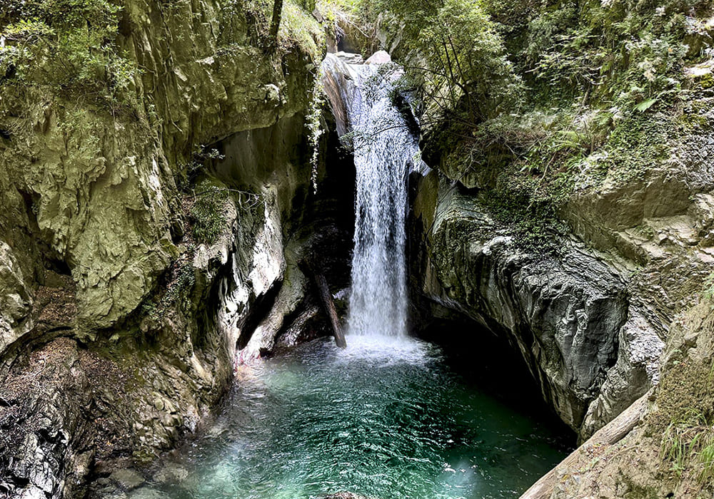 cascata riserva naturale valle argentino - Meraviglie di Calabria - 4