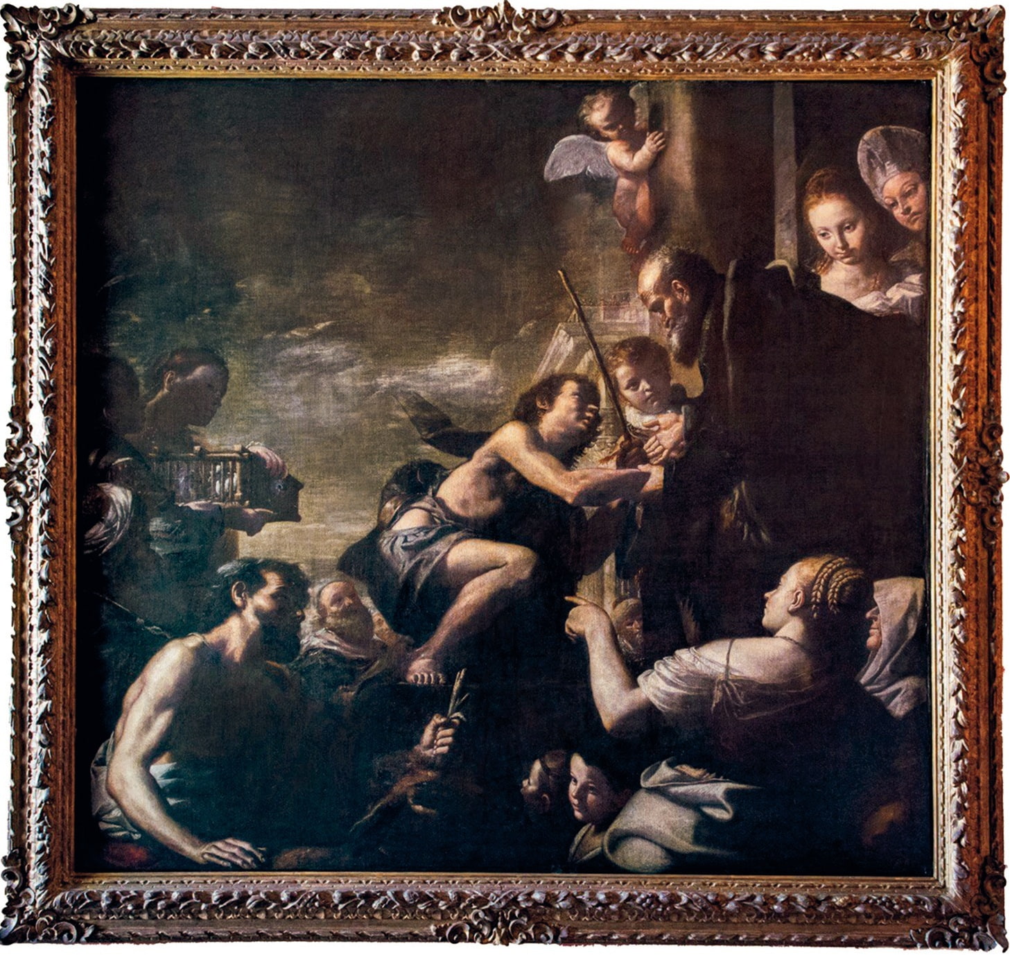 mattia preti Dopo del restauro Ritorno del figliol prodigo Foto di Valentina Giovinazzo - Meraviglie di Calabria - 6