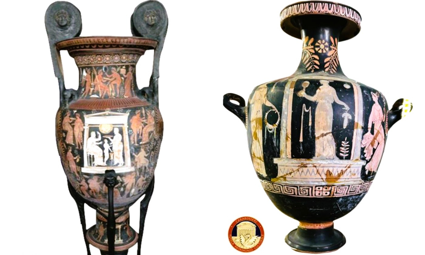 Archeologia cratere a mascheroni IV secolo aC ritrovamento venezia 1 - Rarità magnogreche ritrovate, il tesoro è destinato a Vibo Valentia - 3 Archeologia cratere a mascheroni IV secolo aC ritrovamento venezia 1 - Meraviglie di Calabria - 2