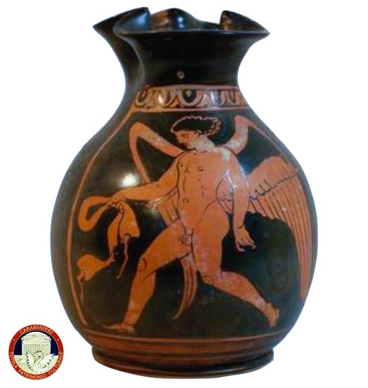 Archeologia oinochoe apula a figure rosse ritrovamento venezia 1 - Meraviglie di Calabria - 4