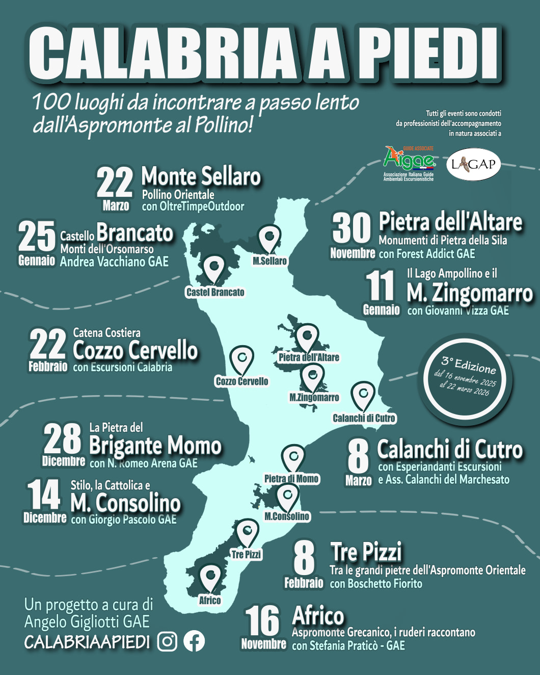 CopertinaLAST2 - A passo lento, dall'Aspromonte al Pollino scoprire la "Calabria a Piedi" - 3 CopertinaLAST2 - Meraviglie di Calabria - 2