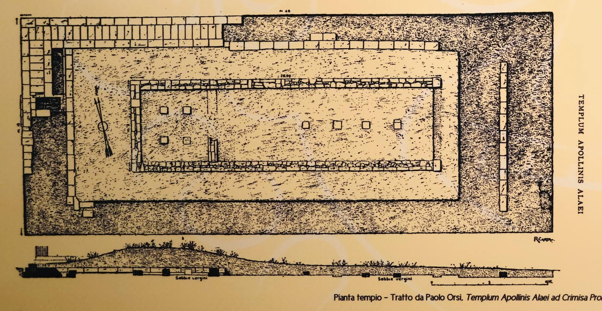 pianta tempio apollo aleio ciro - Meraviglie di Calabria - 172