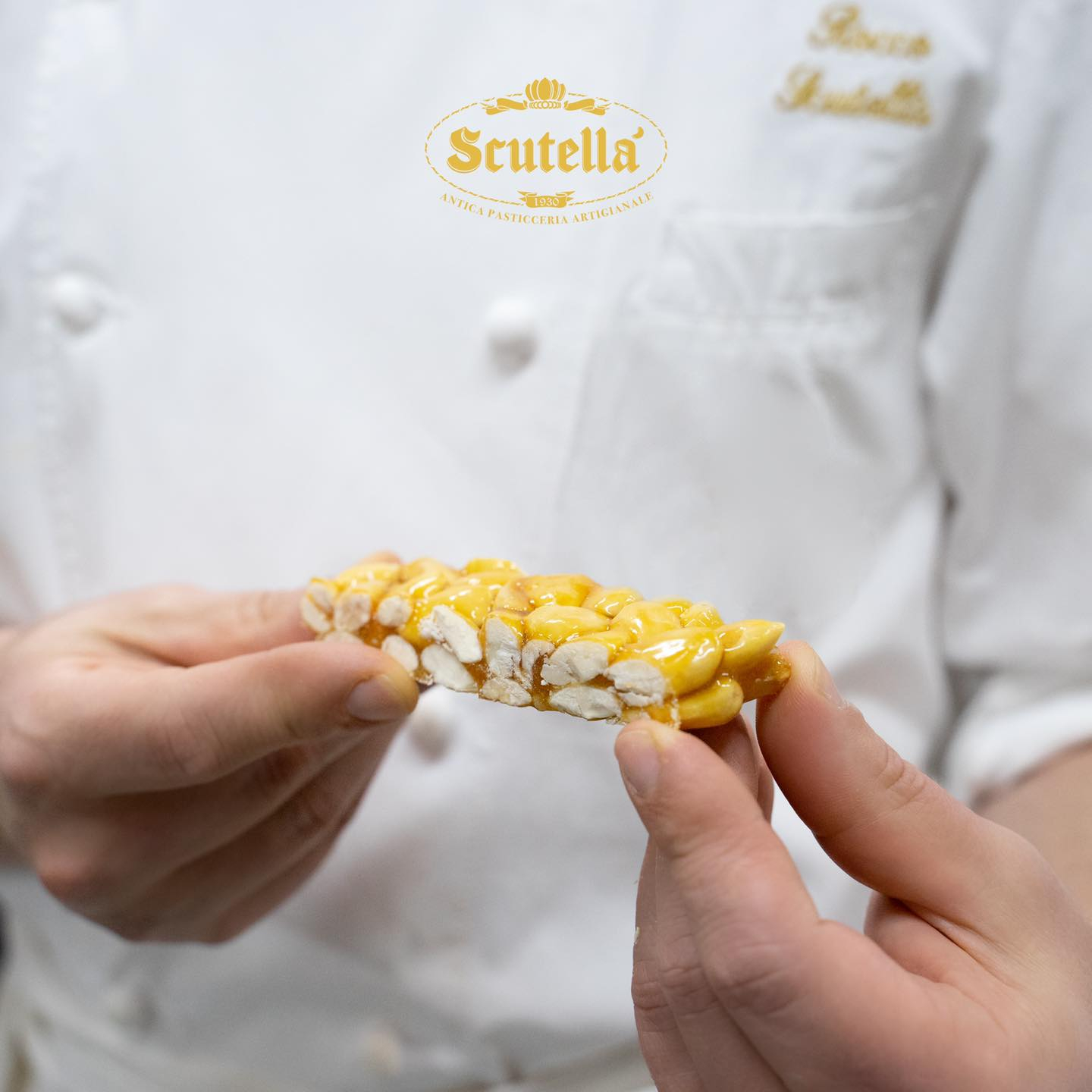 Torrone croccante di pura mandorla Scutella - Meraviglie di Calabria - 2