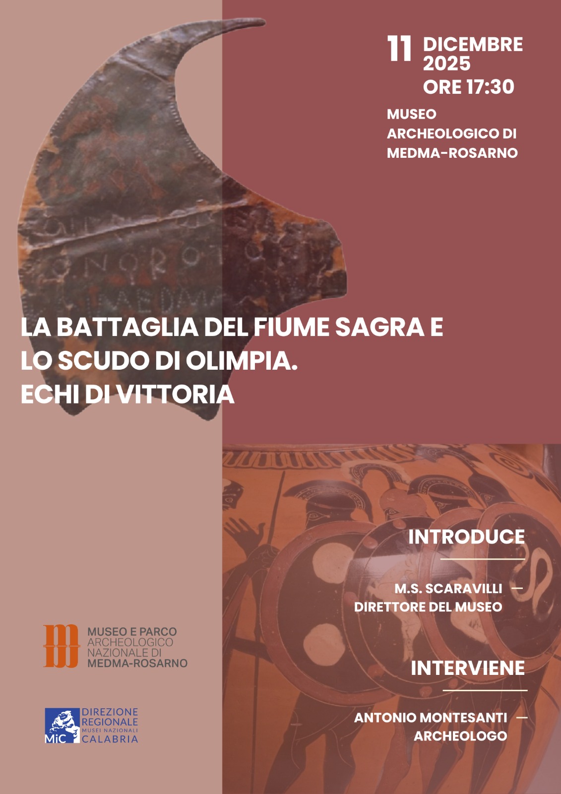 loc Medma - Lo scudo di Olimpia e la battaglia del Sagra al Museo di Medma - 3 loc Medma - Meraviglie di Calabria - 2