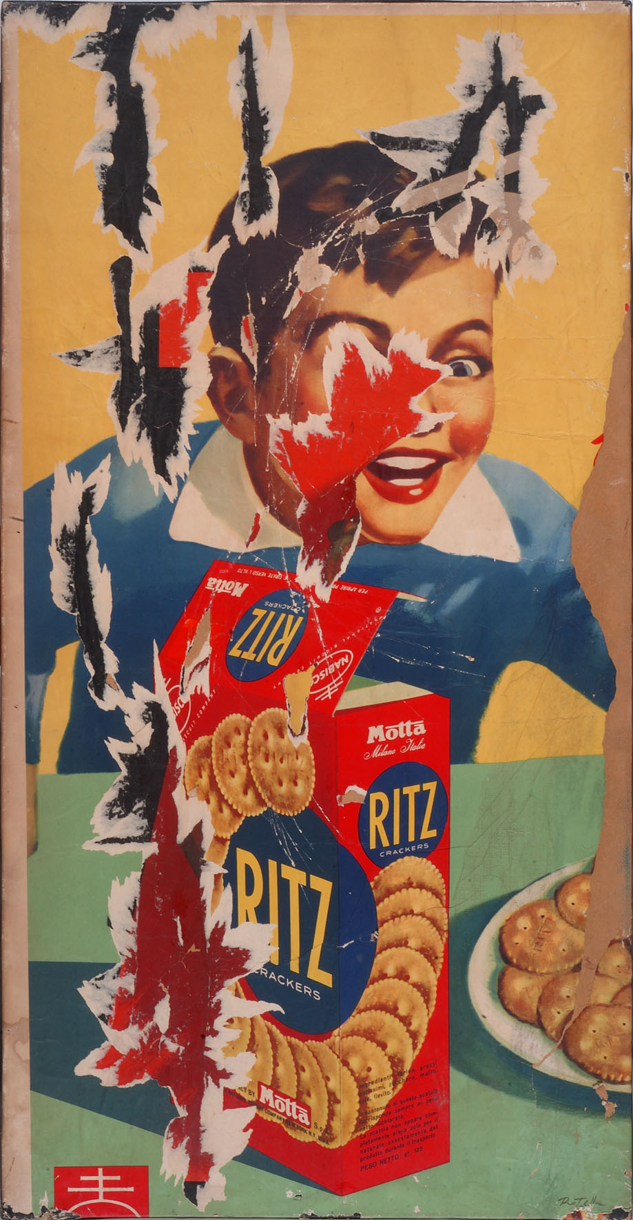 03 Mimmo Rotella RITZ 1963 Fondazione Mimmo Rotella - Al Palazzo Ducale di Genova, la mostra Mimmo Rotella 1945-2005 - 3 03 Mimmo Rotella RITZ 1963 Fondazione Mimmo Rotella - Meraviglie di Calabria - 2