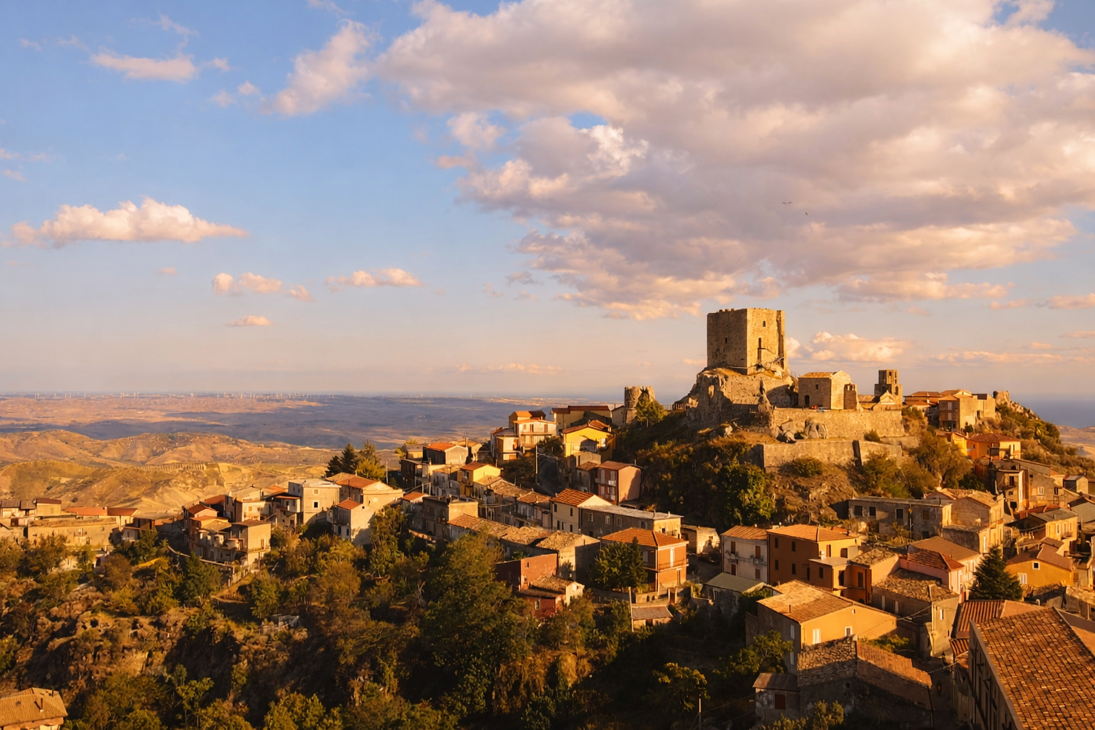 Il Castello dei Conti D’Aquino a Belcastro