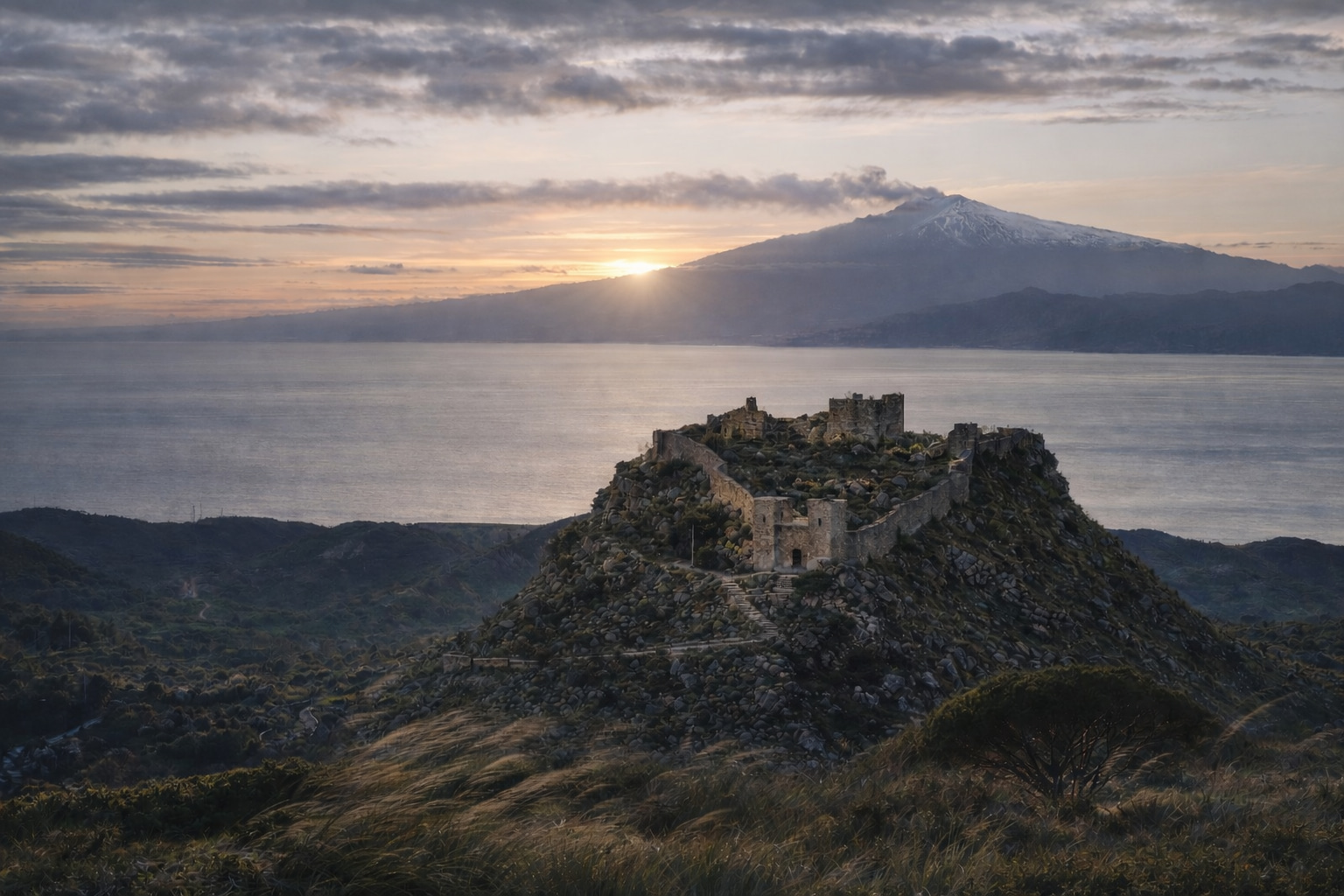 Il Castello di Santo Niceto a Motta San Giovanni