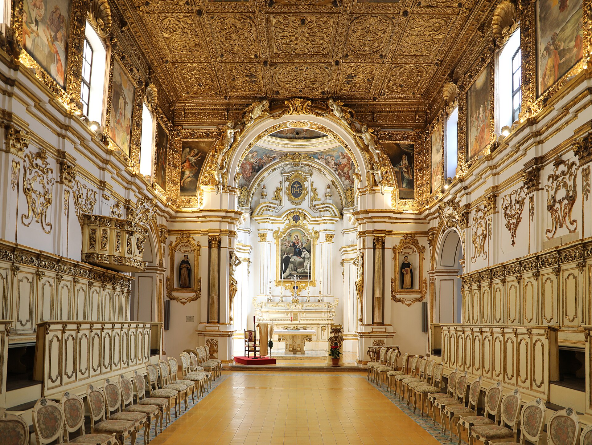 Cosenza san domenico interno oratorio del rosario 02 Ph Sailko Own work CC BY SA 4.0 wikimedia commons - Meraviglie di Calabria - 9