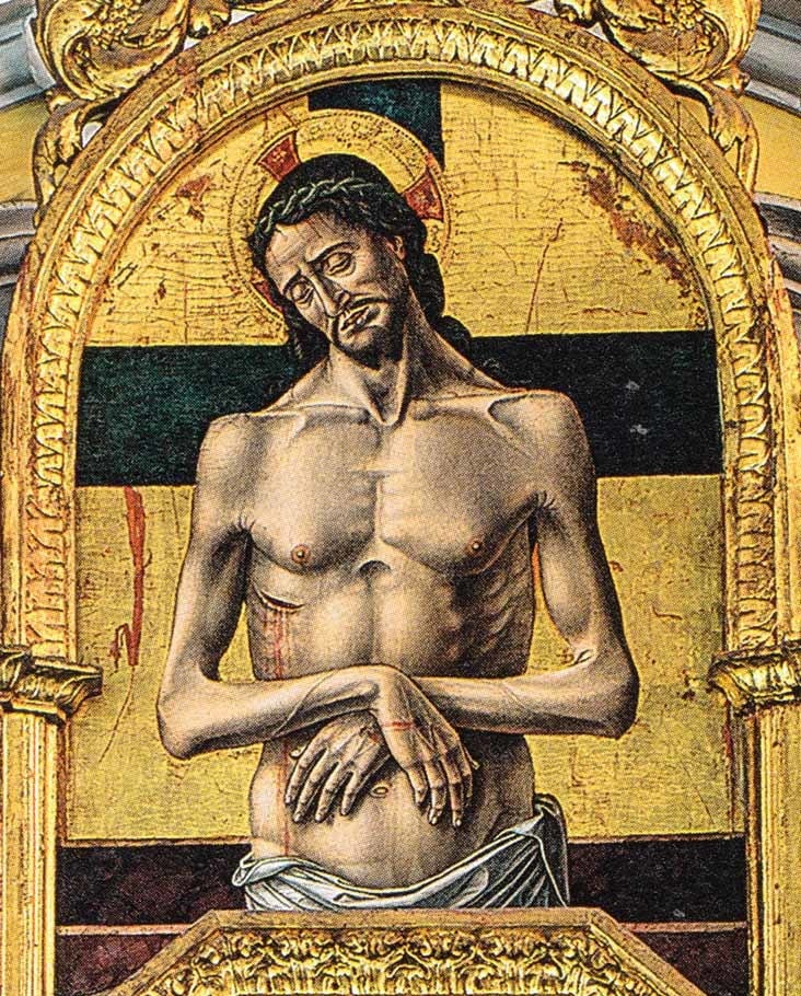 Morano Collegiata Santa Maria Maddalena particolare polittico Vivarini a - Meraviglie di Calabria - 10