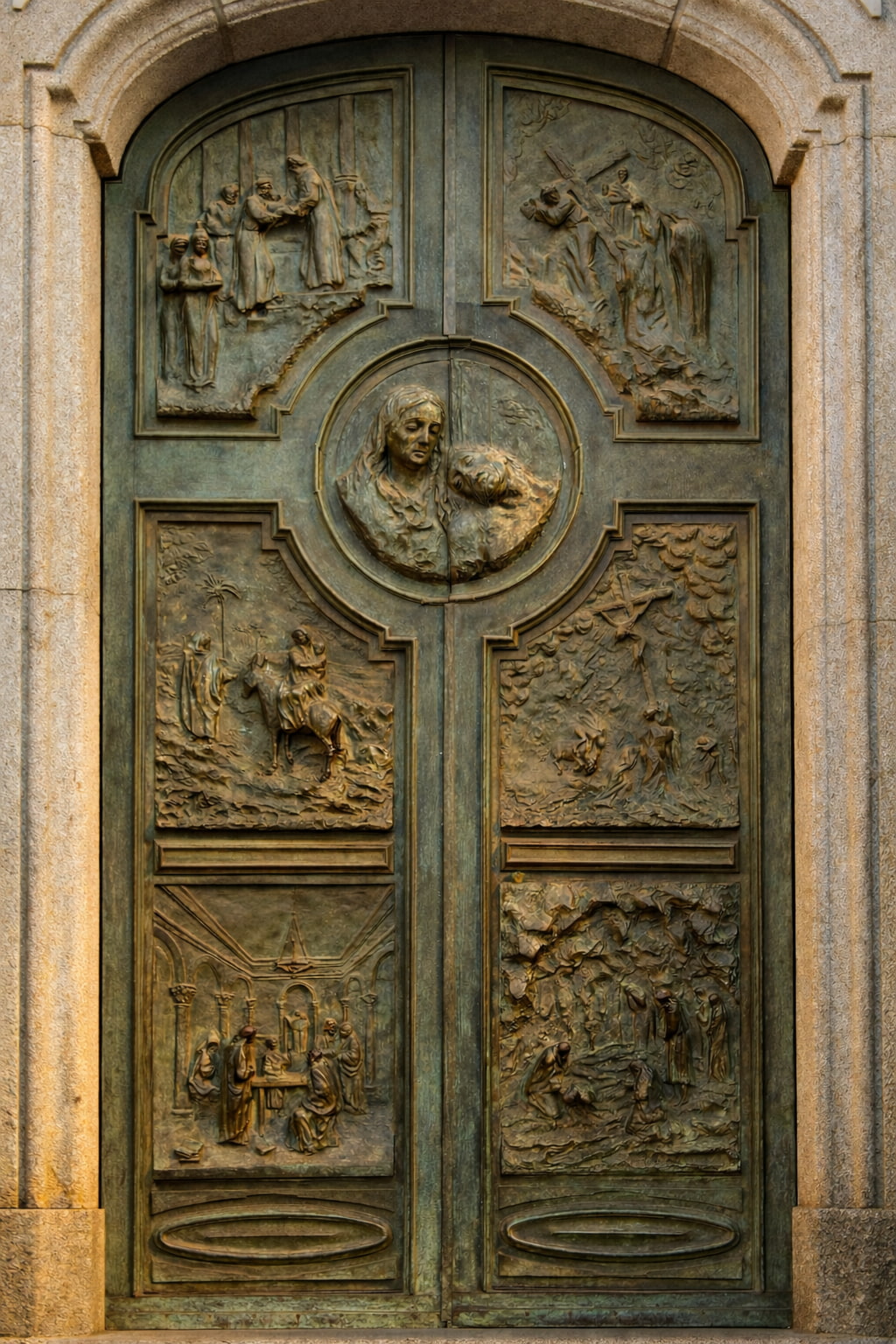 Serra San Bruno Giuseppe Maria Pisani Porta di Bronzo - Nella Gipsoteca di Serra San Bruno l'eredità di Giuseppe Maria Pisani - 5 Serra San Bruno Giuseppe Maria Pisani Porta di Bronzo - Meraviglie di Calabria - 4