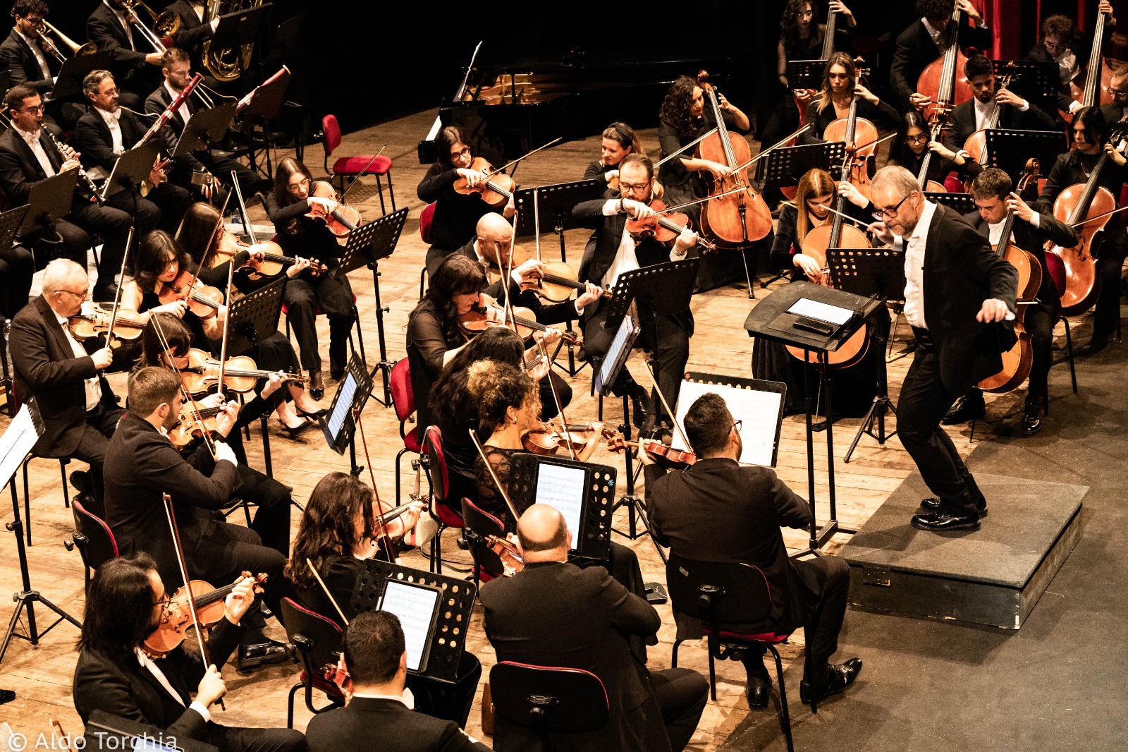 Orchestra Sinfonica Brutia Foto A. Torchia - A Cosenza e Crotone l'Orchestra Brutia omaggia Ornella Vanoni - 3 Orchestra Sinfonica Brutia Foto A. Torchia - Meraviglie di Calabria - 2