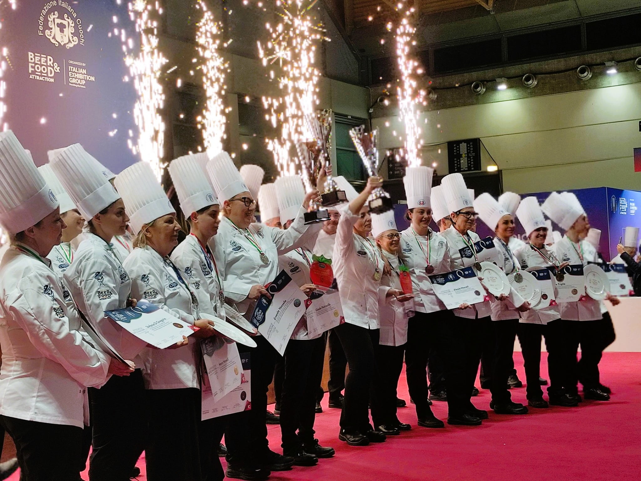 Per la Calabria bottino pieno ai Campionati della Cucina Italiana