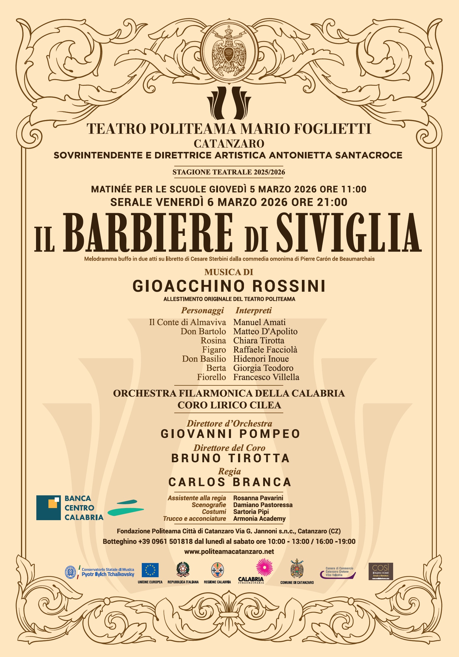 manifesto barbiere - Meraviglie di Calabria - 2