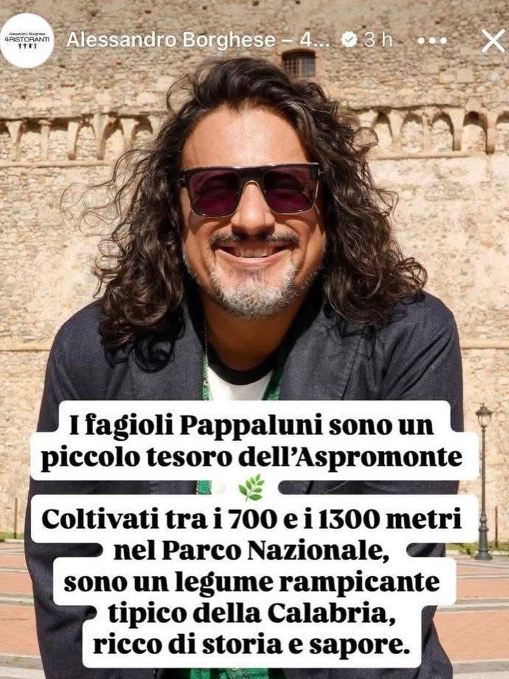 Alessandro Borghese Pappaluni fagioli Aspromonte - Meraviglie di Calabria - 10