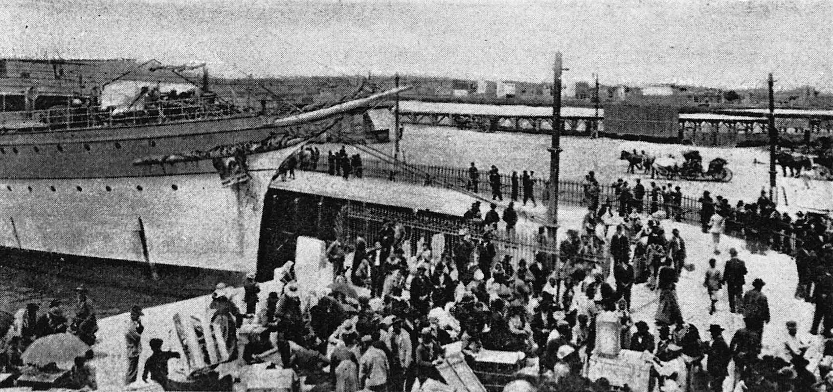 Argentine emigrazione Port de Buenos Aires Bibliotheque nationale de France Public Domain - Meraviglie di Calabria - 18